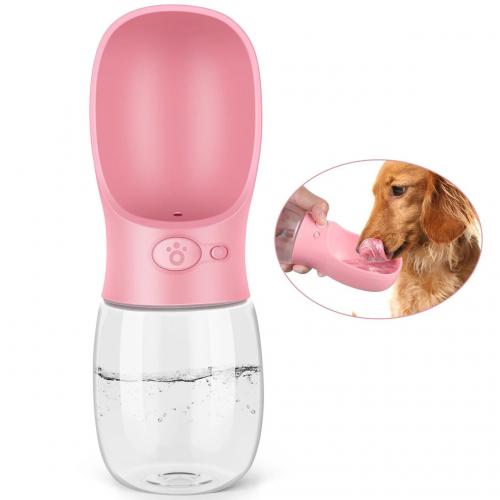 Портативна напувалка SUNROZ Dog Bottle для собак 350 мл Рожева (SUN0859) Портативна напувалка SUNROZ Dog Bottle для собак 350 мл Рожева (SUN0859)