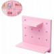 Підвісна панель полиця-органайзер на стіну зі змінними гачками Skadis 22 х 22 х 2 см Рожева (hub_ux3c9g)