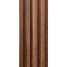 Декоративна стінова рейка Sticker Wall WPC Каштан 160x3000x23 мм (SW-00001536)