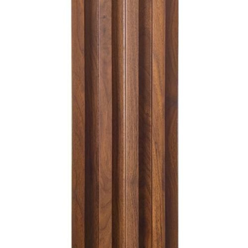 Декоративна стінова рейка Sticker Wall WPC Каштан 160x3000x23 мм (SW-00001536)