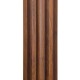 Декоративна стінова рейка Sticker Wall WPC Каштан 160x3000x23 мм (SW-00001536)