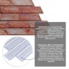 Декоративна ПВХ панель цегла Sticker Wall SW-00001426 960х480х4 мм Коричнево-рожева