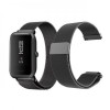 Ремінець BeWatch міланська петля для Xiaomi Amazfit BIP Чорний (1010201)
