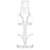 Костюм нареченої Leg Avenue G-string teddy, veil & garter One size White, з відкритими грудьми в інтернет супермаркеті PbayMarket!