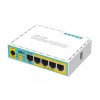 Маршрутизатор MikroTik RouterBOARD RB750UPr2 hEX PoE lite (650MHz/64Mb, 1xUSB, 5х100Мбіт, PoE in, PoE out) в інтернет супермаркеті PbayMarket!