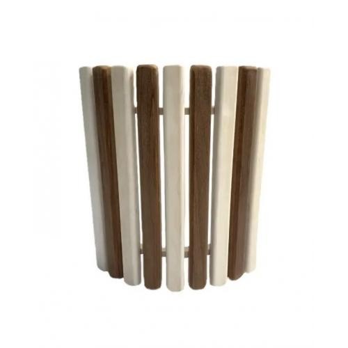 Світильник для лазні МС 1101 + Огорожа світильника для лазні та сауни PRO Зебпа 28х33 см