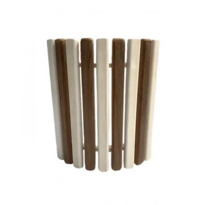 Світильник для лазні МС 1101 + Огорожа світильника для лазні та сауни PRO Зебпа 28х33 см