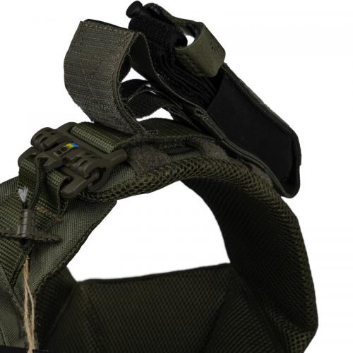 Плитоноска тактична зі швидким скиданням з підсумками No Brand Warmor Gen.3 Pro Max One Size Оливковий (2396567750)