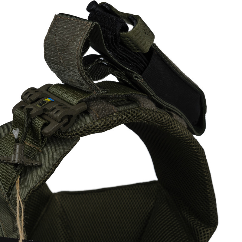 Плитоноска тактична зі швидким скиданням з підсумками No Brand Warmor Gen.3 Pro Max One Size Оливковий (2396567750)