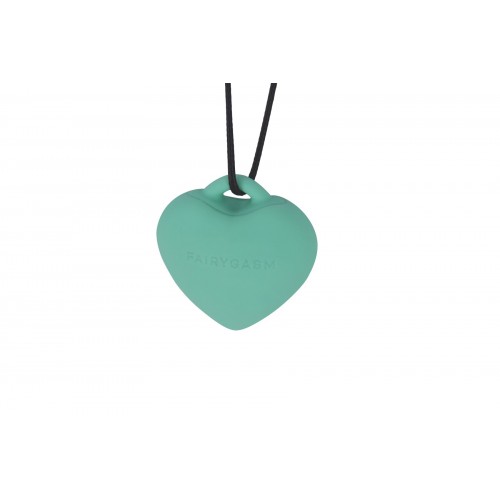 Міні-вібратор Серце FairyGasm PleasureStone 9 режимів green (SX0644) Міні-вібратор Серце FairyGasm PleasureStone 9 режимів green (SX0644)