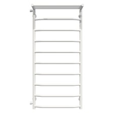 Рушникосушарка водяна Трапеція з полицею П10 500х1100 Deffi Білий (C.TP.110.50.10.W.B)