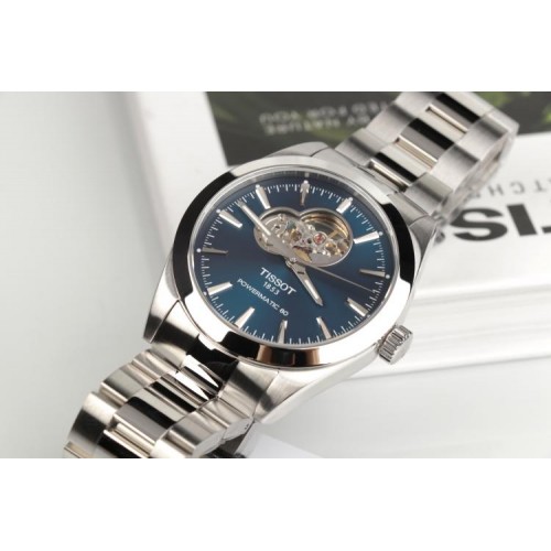 Годинник Tissot Gentleman Powermatic 80 Open Heart T127.407.11.041.01 Годинник Tissot Gentleman Powermatic 80 Open Heart T127.407.11.041.01