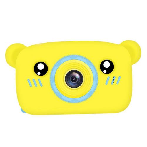 Дитячий цифровий фотоапарат Smart Kids KM-89 Ведмедик Teddy Full HD, 12 МП Жовтий + Карта пам'яті 32 ГБ Дитячий цифровий фотоапарат Smart Kids KM-89 Ведмедик Teddy Full HD, 12 МП Жовтий + Карта пам'яті 32 ГБ