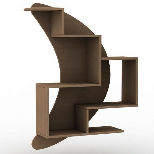 Полиця навісна Тиса Мебель ПУ-18 Бук 1050x240x800 мм Полиця навісна Тиса Мебель ПУ-18 Бук 1050x240x800 мм