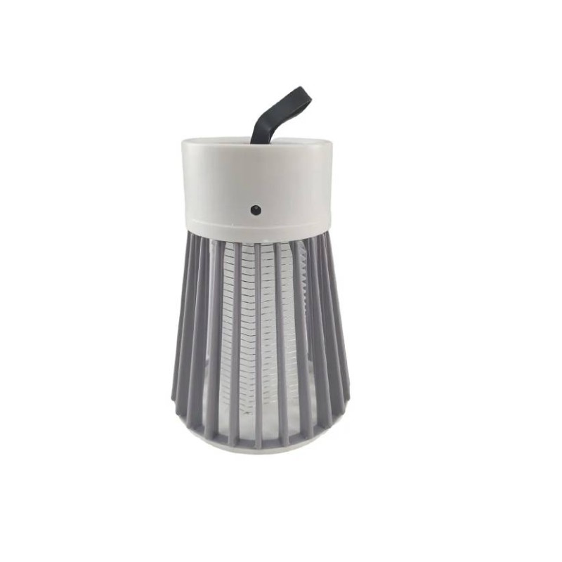 Пастка-лампа від комах Mosquito killing Lamp YG-002 USB LED Сіра