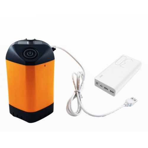 Акумуляторний переносний душ SUNROZ Camping Shower YT70W New Generation 7800 mAh Помаранчевий (SUN4017_3)