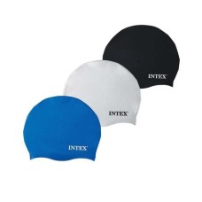 Шапочка для плавання Intex 55992, універсальна, розмір М (8+), обхват голови ≈ 52-65 см, (22 х 19 см)
