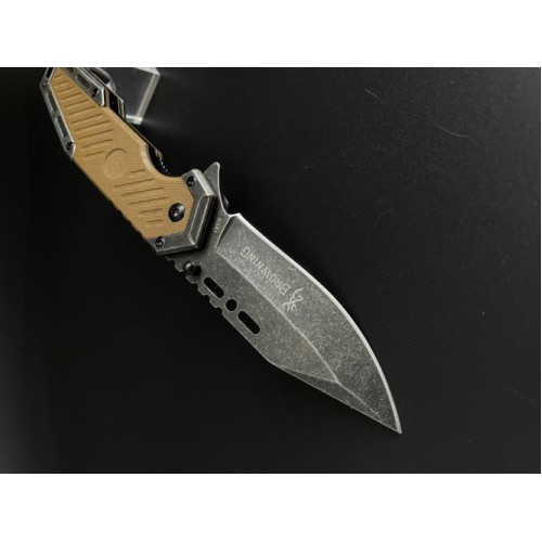 Ніж похідний Gorillas BBQ 2-2400 20 см Коричневий (KN1045) Ніж похідний Gorillas BBQ 2-2400 20 см Коричневий (KN1045)