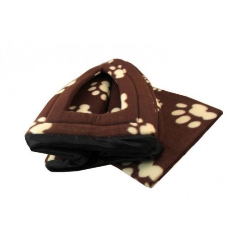 М'який будиночок для домашніх тварин Kennel Portable Dog House теплий лежак для собак і кішок Коричневий М'який будиночок для домашніх тварин Kennel Portable Dog House теплий лежак для собак і кішок Коричневий