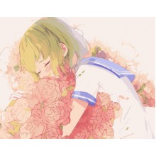 Картина за номерами Art Craft Квіткове кохання 40*50 см Різнокольоровий (10214-AC)