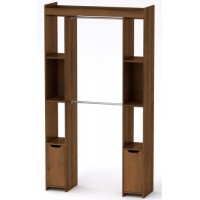 Шафа для речей 16 Компанит Горіх екко (130х42х235 см) Шафа для речей 16 Компанит Горіх екко (130х42х235 см)