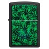 Запальничка бензинова Zippo Cannabis Design Black Light (48736)