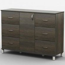 Комод Тиса Мебель АКМ-50 2 Венге 60x90x140 см