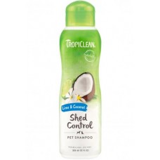 Шампунь Tropiclean для прискорення линьки для собак і котів Lime Coconut 355 мл (202528)
