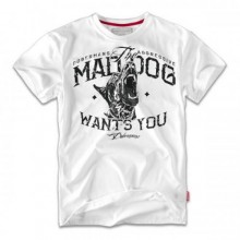 Футболка Dobermans Mad Dog TS69WT XXL Білий (TS69WT-XXL)