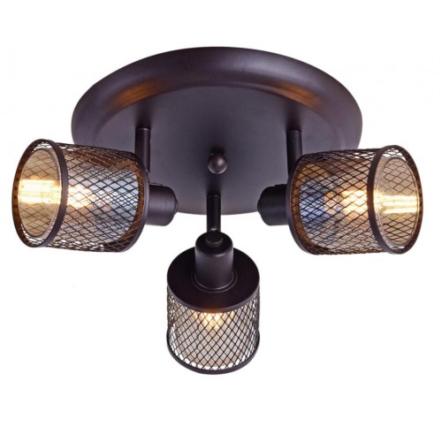 Спот Candellux Canabera 35x17 см Чорний (98-83098) Спот Candellux Canabera 35x17 см Чорний (98-83098)