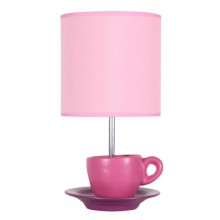 Настільна лампа Candellux Cynka 16x31 см Рожево-сріблястий (41-34809)