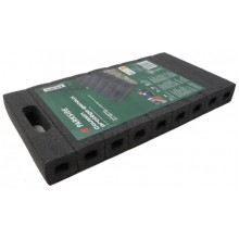 Сидушка для бомбосховища Parkside 39х20х4,3 см Чорний (IAN436828 black)