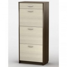 Тумба для взуття Тиса Мебель ТО-114 Венге 145x60 см