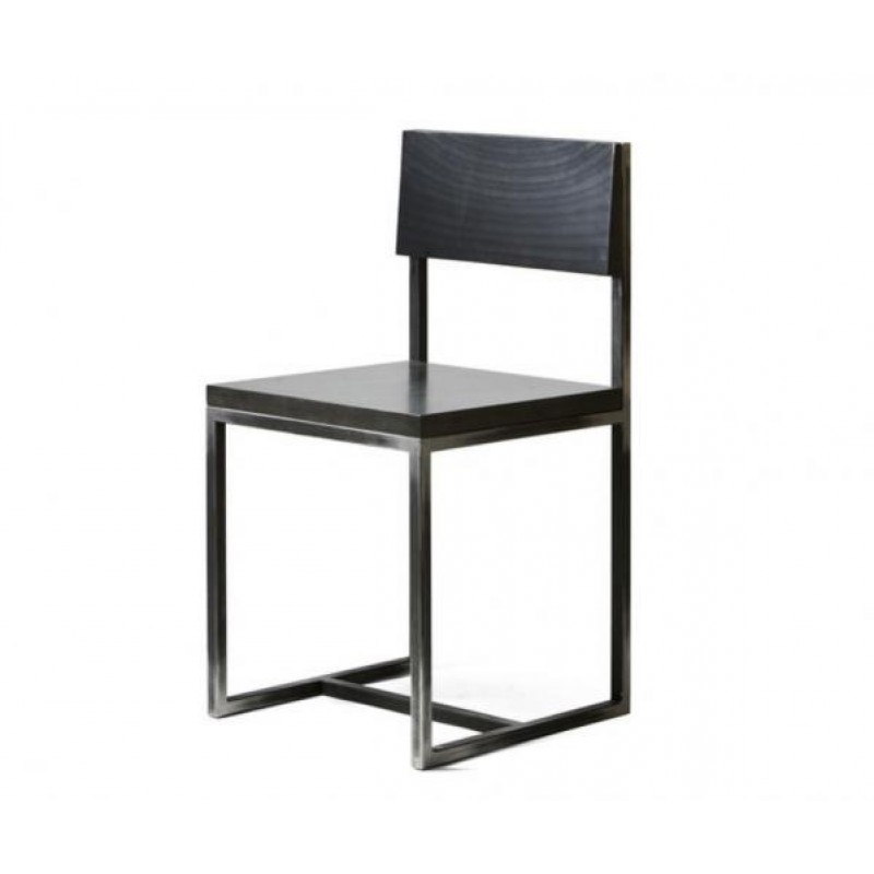 Обідній набір меблів у стилі Loft NS-1096 780x1800x600 мм Черный