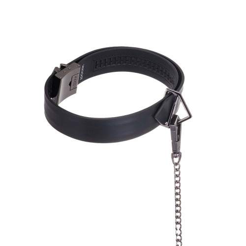 Повідець LOCKINK Tied Collar with Leash Set - Black