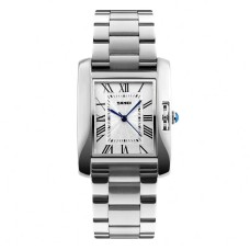 Жіночий наручний годинник Skmei 1284 Сріблястий