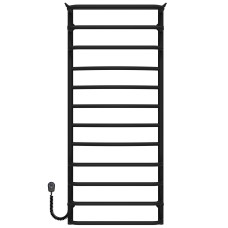 Рушникосушарка електрична Юність П12 500х1200 Deffi Чорний EF16 (C.YU.120.50.12.E.B.L.5)