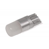 Світлодіодна лампа StarLight T10 1 діод 12V 0.6W / матова лінза / пластиковий цоколь