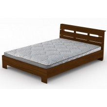 Двоспальне ліжко Компаніт Стиль-140 горіх екко