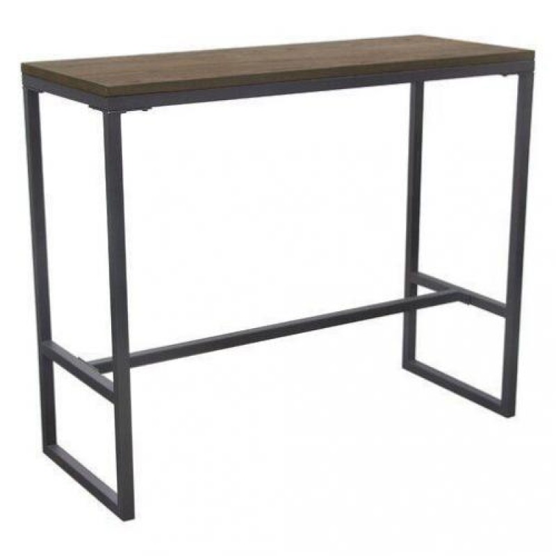 Барний стіл у стилі Loft NS-152 980x1200x500 мм Черный