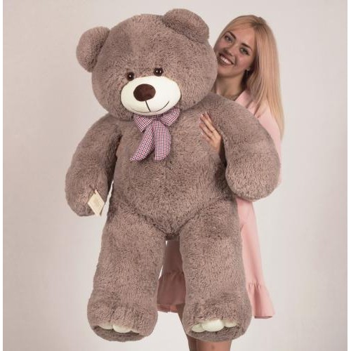 Плюшевий ведмедик Mister Medved Хеппі 130 см Капучіно (085) Плюшевий ведмедик Mister Medved Хеппі 130 см Капучіно (085)