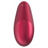 Вакуумний кліторальний стимулятор Womanizer Liberty Red, магнітна кришка, 2 насадки