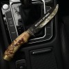 Ніж туристичний Gorillas BBQ Боуї Вільні Духом сталь 50х14мф KN94 (5210)