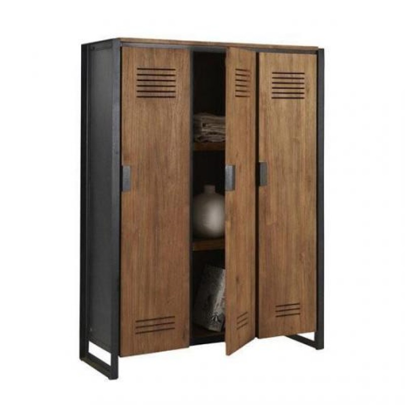 Шафа для зберігання в стилі Loft NS-2236 1630x1200x400 мм Черный