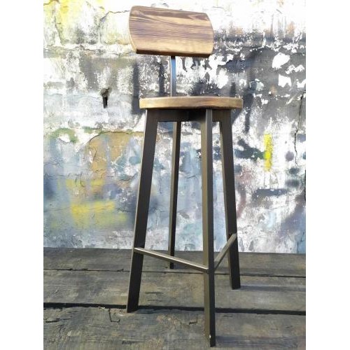 Барний стілець GoodsMetall у стилі ЛОФТ 750х300х300 мм Дублін 2 Барний стілець GoodsMetall у стилі ЛОФТ 750х300х300 мм Дублін 2