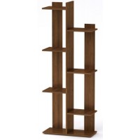 Полиця настінна Компанит П-29 Горіх екко (61,7х27,6х160,7 см)