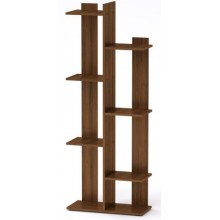 Полиця настінна Компанит П-29 Горіх екко (61,7х27,6х160,7 см)