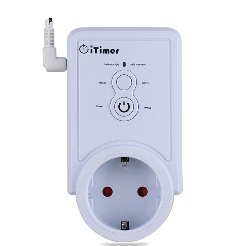 GSM розетка з датчиком температури c дистанційним управлінням через СМС Waytronic iTimer (русифікована версія)