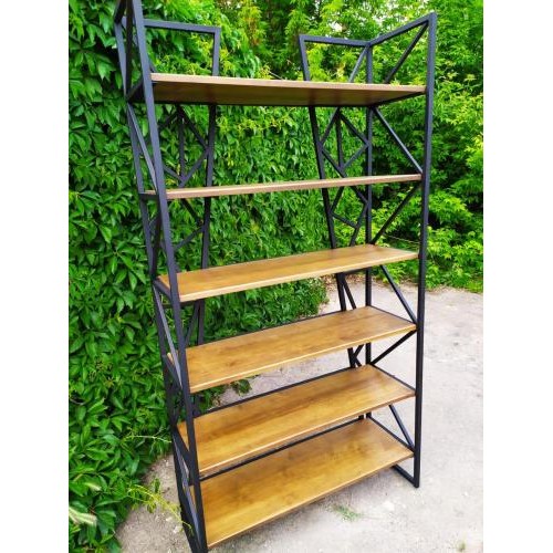 Стелаж GoodsMetall у стилі Лофт 1900х1000х350 СТЖ142 Стелаж GoodsMetall у стилі Лофт 1900х1000х350 СТЖ142