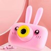 Дитяча Фотокамера Kids Funny Camera 3.0 Pro Протиударний Фотоапарат 12 Mpx Full HD 1920x1080P зйомка Рожевий + Карта 16Гб